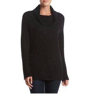 Womens Relativity Cowl Neck Raglan Knit Sweater Size Med Large  NWT